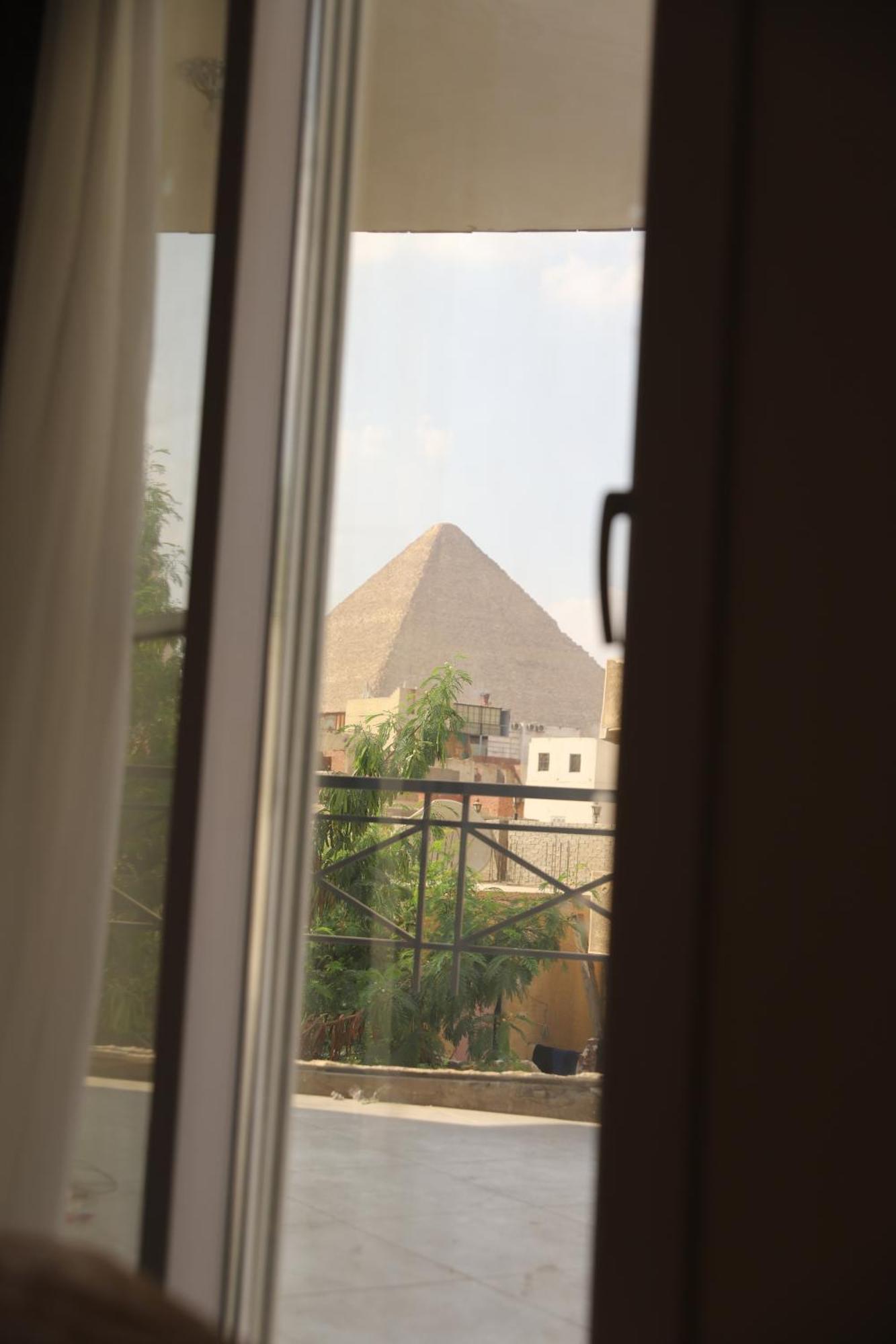 King Khufu Pyramids View Hotel Kafret el-Gabal Exterior foto
